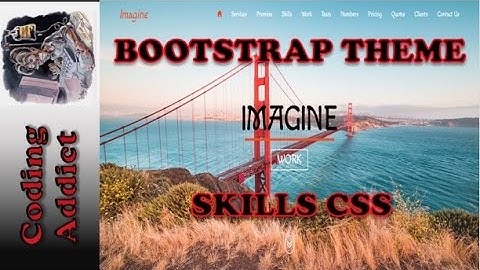Bootstrap Theme 15 - Skills CSS