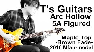 タメシビキ！】T's Guitars Arc Hollow を弾いてみた！in B.U.G.