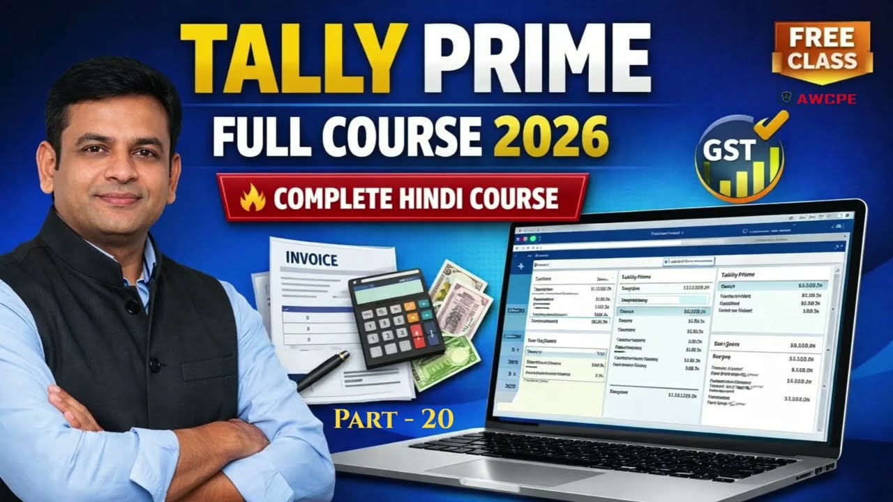 Tally Prime Part - 20, Tally Prime Full Course 2026.