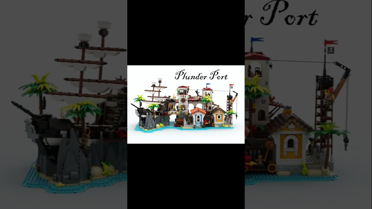 LEGO Bricklink Серия 10 «Порт грабителей» от Brick_by_Nic