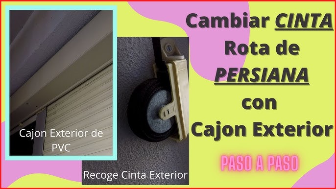 Cambiar cinta persiana desgastada 〖689 53 78 59】 Persianistas