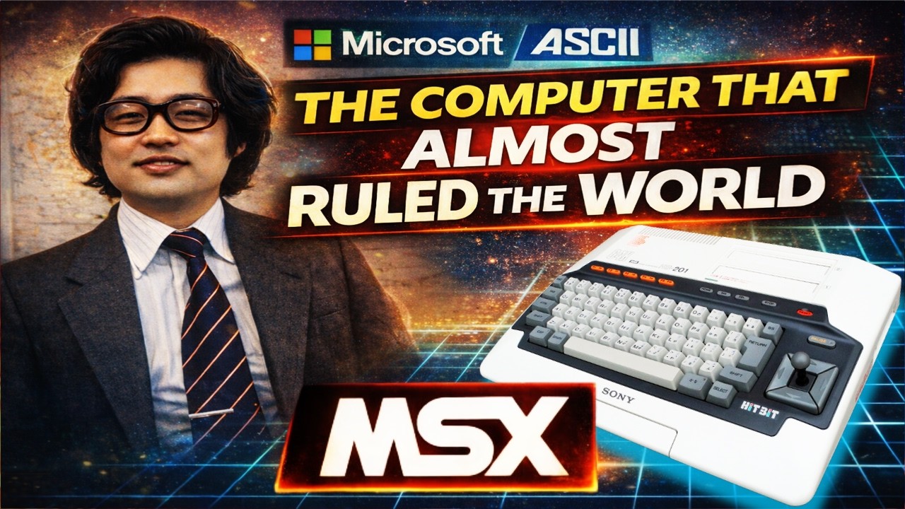 The MSX Story: The Computer Standard That Almost Ruled the World - YouTube