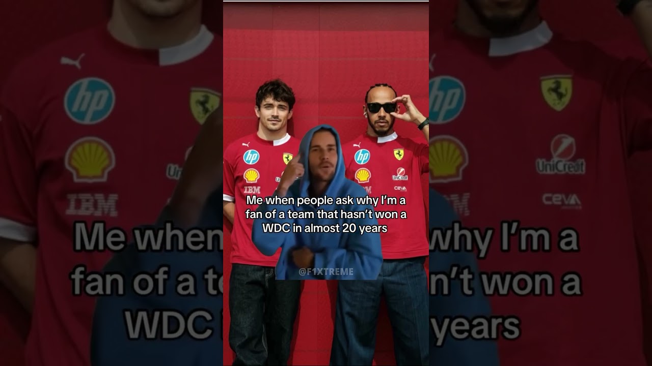 Being A Ferrari Fan In F1 Be Like… 💔😂