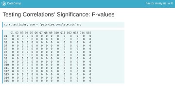 R Tutorial : Features of your measure: Correlations and reliability