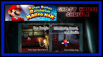 DDR MARIO MIX revisited Ghost House Shuffle Boo Boogie/Moustache, Barrel, and Gorilla ESP PFC