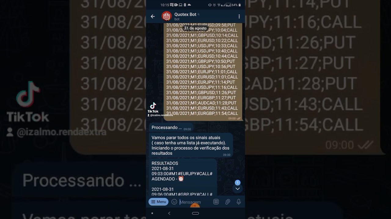 O Primeiro bot para corretora #quotex . O #quotexbot vai automatozar suas operações na corretora.