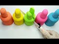 Satisfying kinetic sand asmr | sand crunching asmr | rainbow perfume | sand cutting asmr |