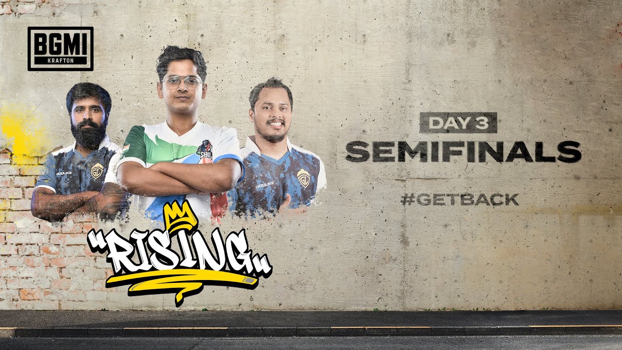 BGMI Rising - The Comeback | Semi Finals ft. @Mortal, @,Ghatak, @Payal