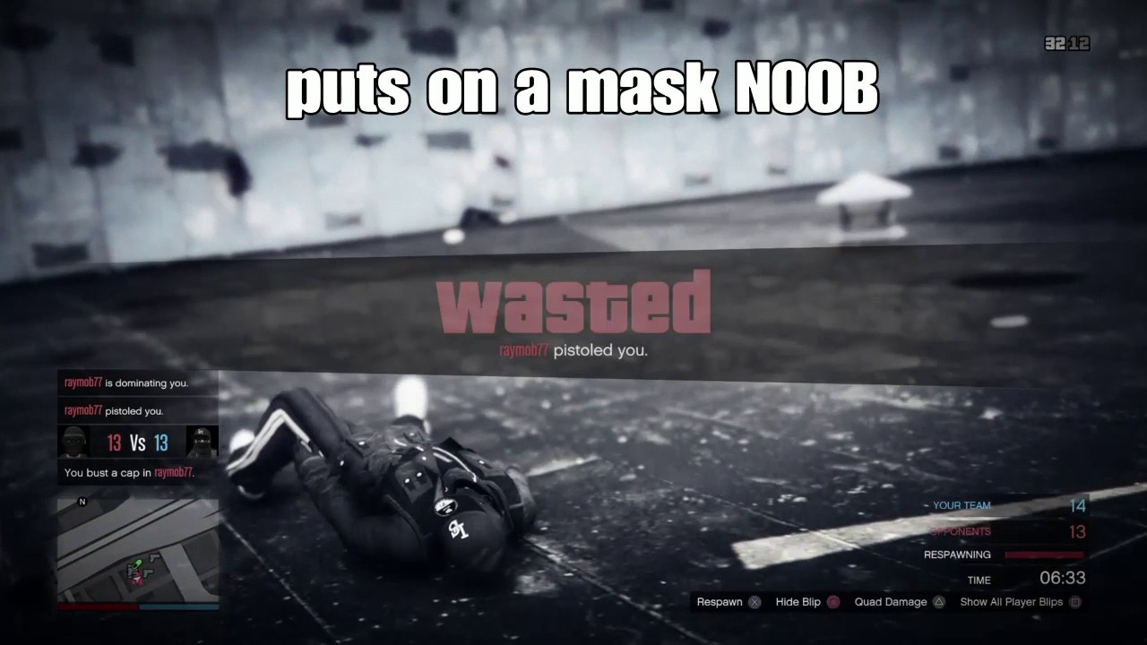 lx_BlackGuns_xl vs raymob\AKA DirtyMob