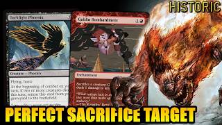 Darklight Phoenix + Bombardment Is PERFECT Synergy | Historic BO3 | MTG Arena