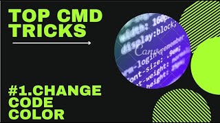 CHANGE CODE COLOR (COMMAND PROMPT) screenshot 4