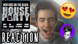 NEW KIDS ON THE BLOCK - House Party - REACTION (Feat. Big Freedia)