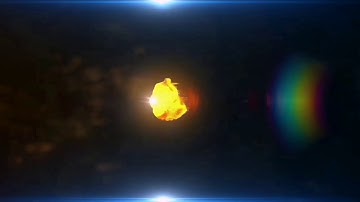 fire reveal text intro in kinemaster