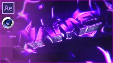 Purple Shockwave Intro Template - C4D & AE - FREE DOWNLOAD