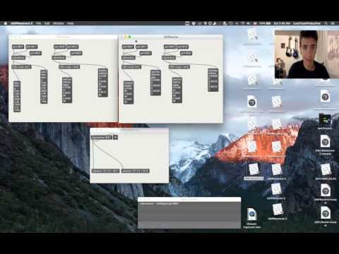 Max 7 Tutorial UDP and OSC On Multiple Standalone Apps