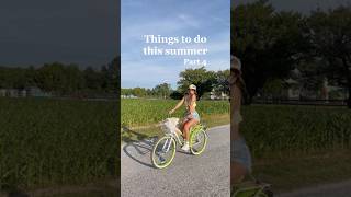 Things to do this summer✨ Part 4💕#bikerides #aesthetic #cute #thatgirl #summervibes #fypシ #viral