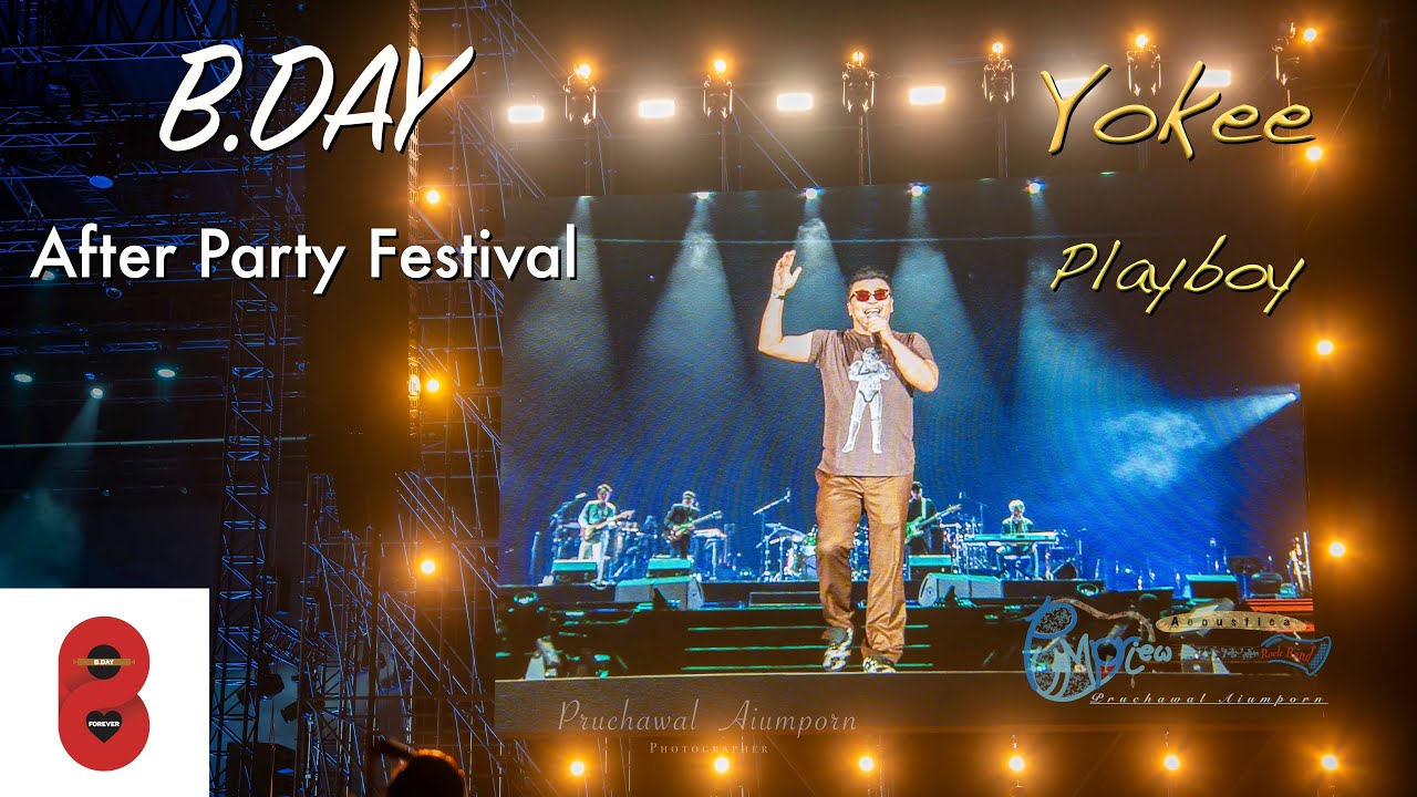 Yokee Playboy B.Day After party festival Chiangmai 2026
