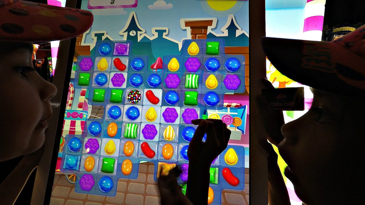 Candy Crush Saga Arcade Gameplay Video With Kid Toy Hunting Gamers Doc