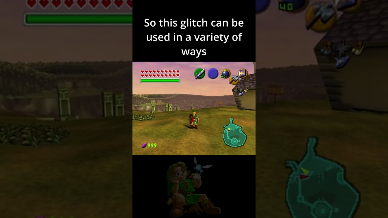 Power Crouch Stab Explained in 36 seconds (Ocarina of Time) [Glitch Tutorial] 