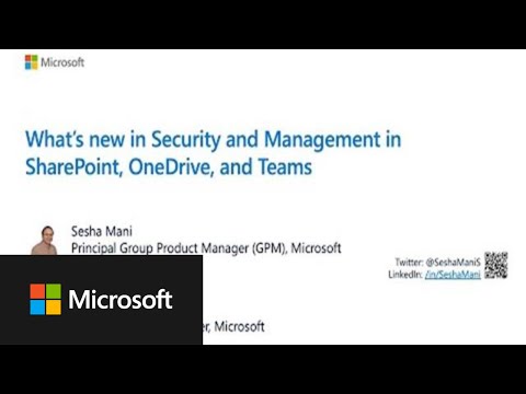 What’s new in security and management of content across Teams, SharePoint, and OneDrive