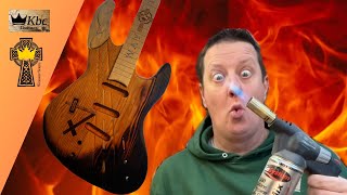 Colouring a guitar with FIRE and ACID! - Worship Series S1 Ep12