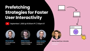 Prefetching Strategies for Faster User Interactivity