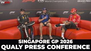 F1 Drivers Qualifying Press Conference | Singapore GP 2026