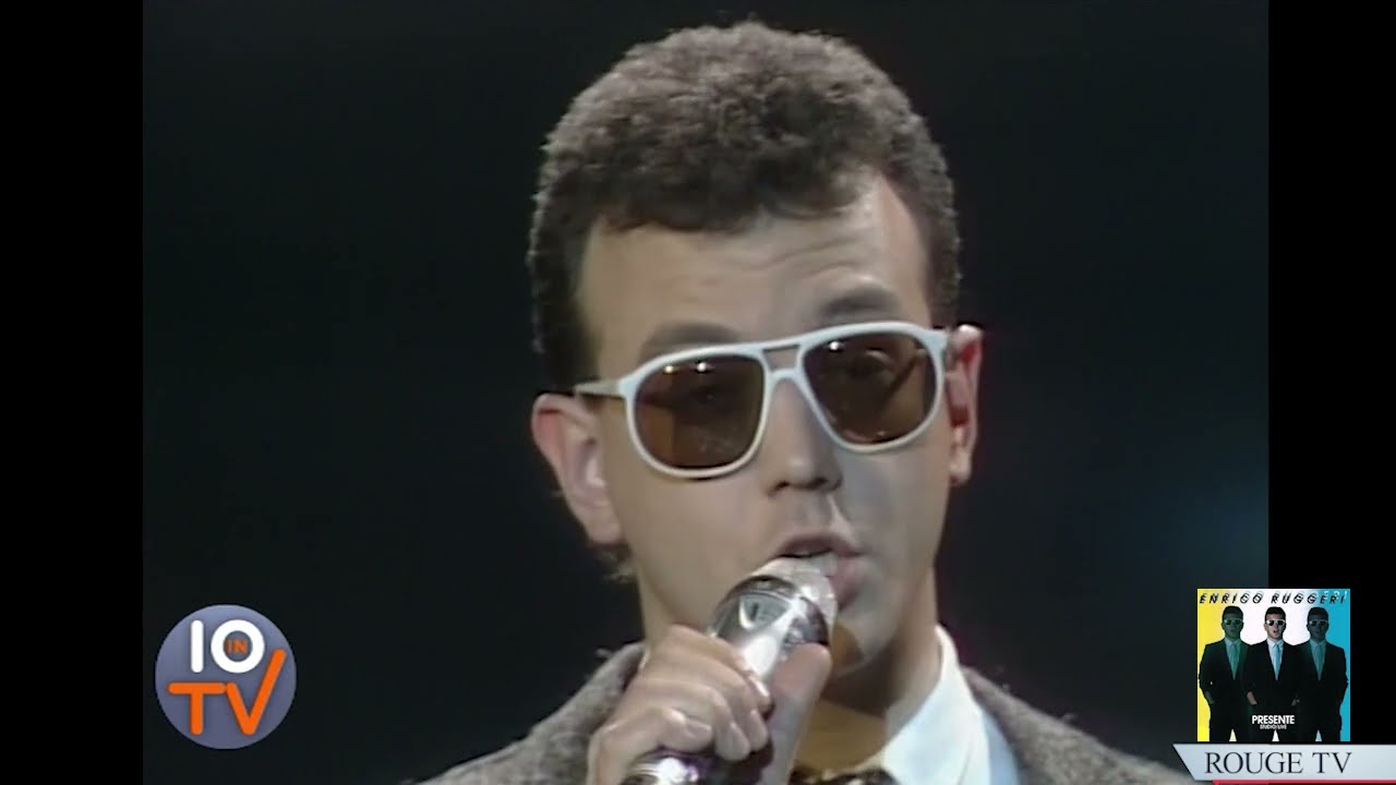 Enrico Ruggeri -  Nuovo Swing - SuperSanremo - Italia Uno 1984