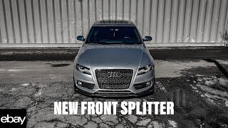 AUDI S4 - NEW FRONT LIP!