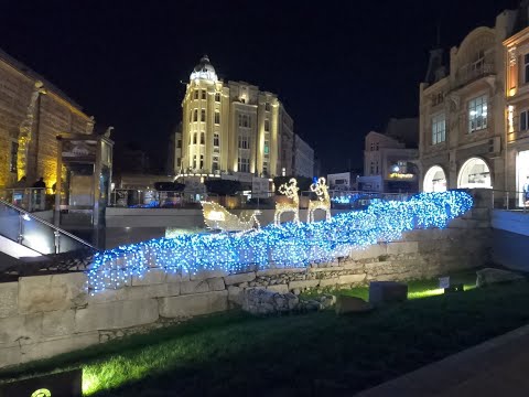 Коледна украса Пловдив 2020/Christmas decoration Plovdiv 2020/ Lost in Plovdiv