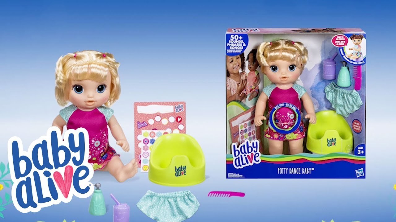 baby alive potty dance doll