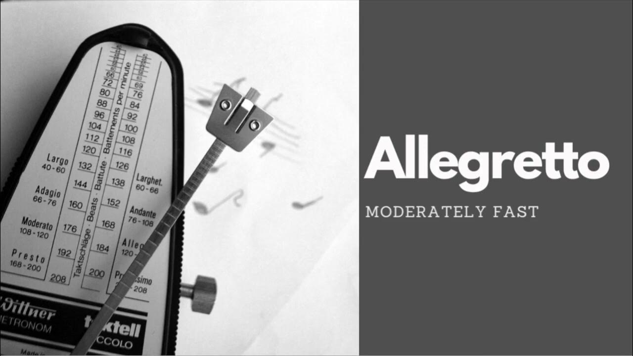 Music 101 5分鐘拍子機 5Mins Metronome Tempo Moderato BPM 96 108 120 Medium