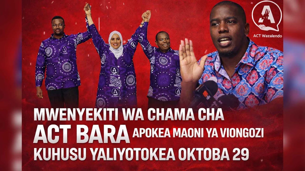 ACT WAZUNGUMZIA SUALA LA JESHI KUCHUKUA NCHI