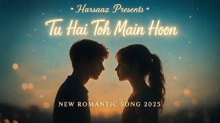 Tu Hai Toh Main Hoon  | New Hindi Romantic Song 2025 | Harsaaz (  Lyrical Video )