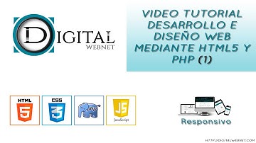 01) Tutorial HTML5 - PHP | Mi primera web gratis y profesional
