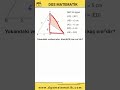 #shorts DGS Matematik  Soru Çözümleri Soru 006 #dgsmatematik #dgs #dgsgeometri