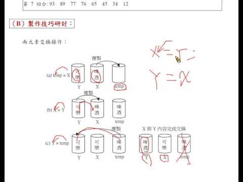 Java 程式設計(一)：範例：成績高低排序