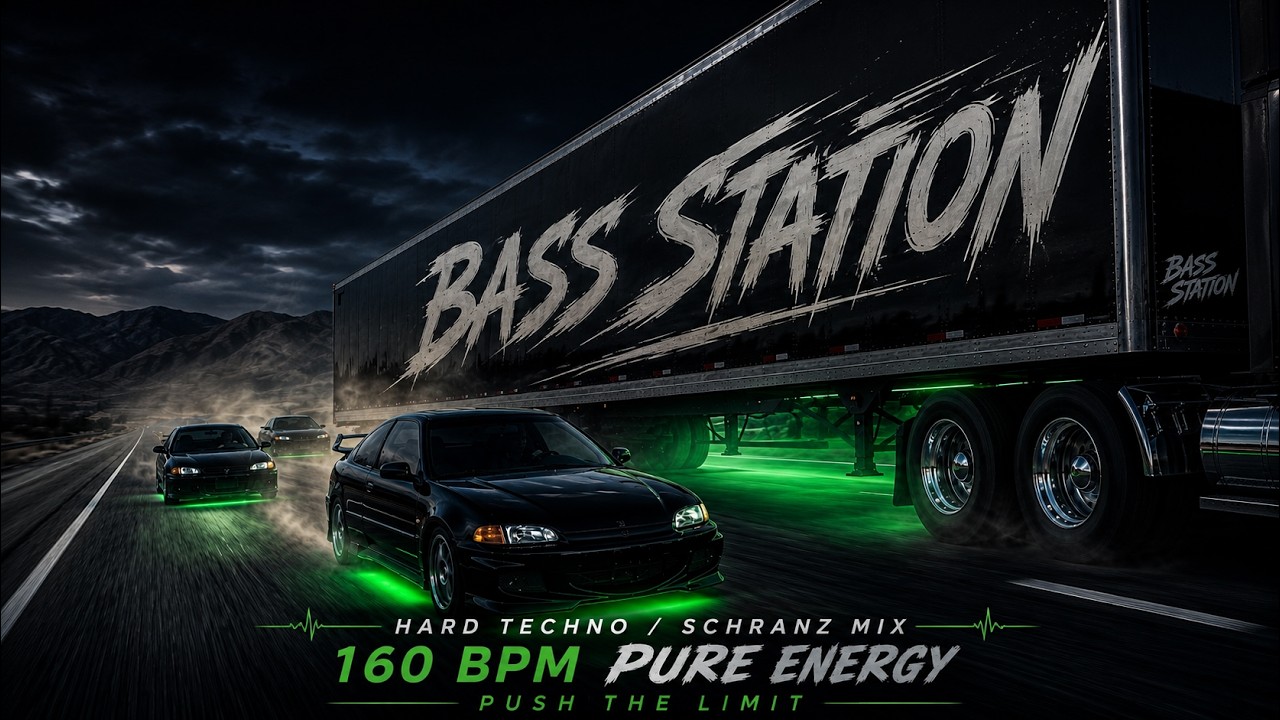 PUSH THE LIMIT - HARD TECHNO / SCHRANZ MIX 2026 🔥 160 BPM | BASS STATION