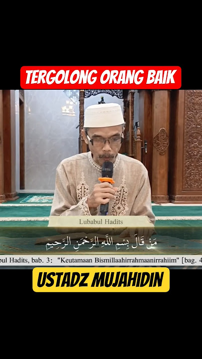 Who Says Basmallah #kalindatv #ustadz_mujahidin #bismillah #shorts #islam #viral #ngaji