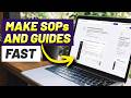 How I Document My Business Processes in Minutes (Not Hours)