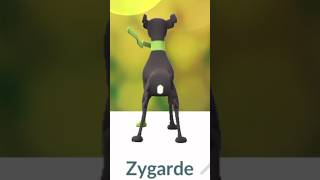Zygarde has a Light Up Butt in Pokémon GO #pokemon #pokemongo #shorts