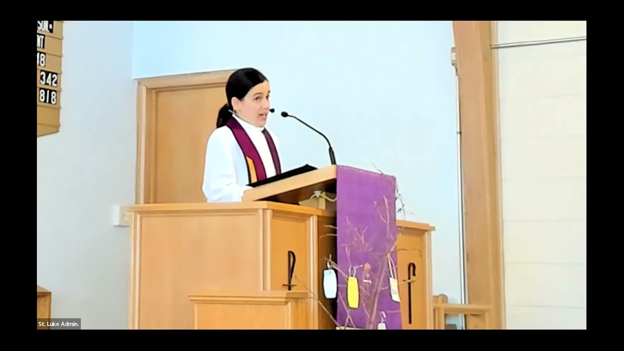Gospel and sermon for February 18, 2024.