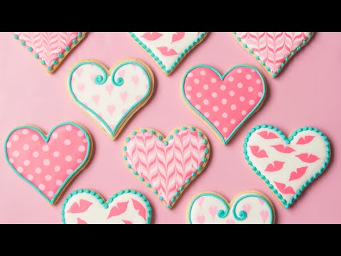 Video: Cookies "Hearts" Voor Valentijnsdag. Stap Voor Stap Recept Met Foto