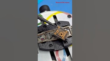 iPhone 15 CPU remove easy way ( Quick 861DW - Heat 370° & Air 60 ). #iphone #apple #applewatch