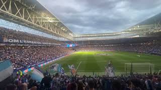 HIMNO + MOSAICO RCD ESPANYOL VS FC BARCELONA 14/05/23