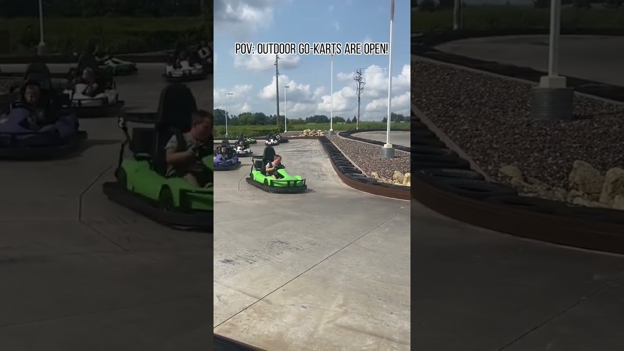 POV: Outdoor Go-Karts are Open!