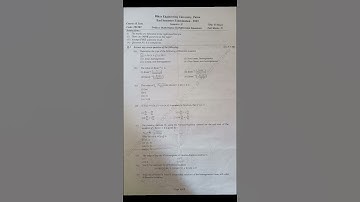 beu University math civil 2nd sem  2023 b.tech question paper