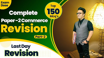 Complete Paper 2 Commerce Ugc Net Revision || Ugc Net Commerce 2023