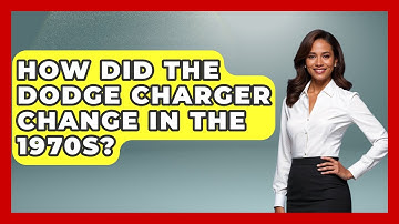 How Did The Dodge Charger Change In The 1970s? - Car Collector Enthusiasts