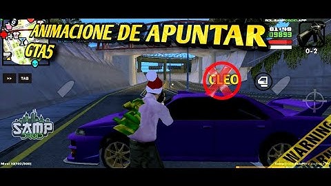 tutorial de cómo apuntar como gta 5 en San Andreas Android|| samp launcher (samp)